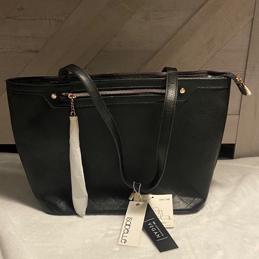Chic Black Tote Bag